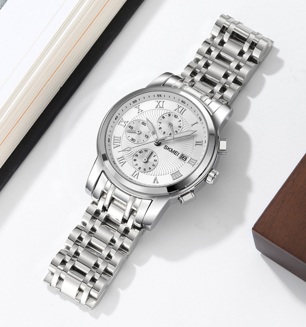 Wholesale Stainless Steel Watch Japan Movement 3ATM Waterproof  Glass Low MOQ Price