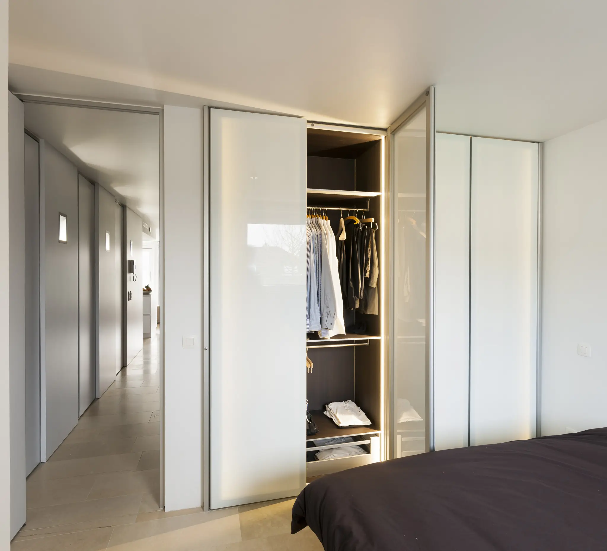 Stanza del guardaroba di PRIMA stanza bella stile moderno Euro cabina armadio di lusso per l'alloggiamento