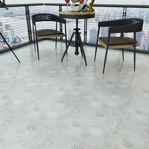 Meilleur prix Carreaux de sol en céramique Carreaux de sol en porcelaine rustique Antidérapant Design de carreaux de sol <span class=keywords><strong>Scrabble</strong></span> 300x300 pour salon et cuisine - Product Image 1
