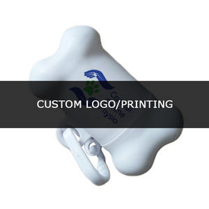 도매 뼈 모양의 플라스틱 개 똥 가방 디스펜서 사용자 정의 로고 인쇄 애완 동물 쓰레기 봉투 홀더 - Product Image 5