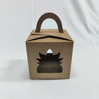 Portable Floral Emballage Main Cadeau Saint Valentin Bouquet Personnalisé Fleur Kraft Papier Plante Boîte