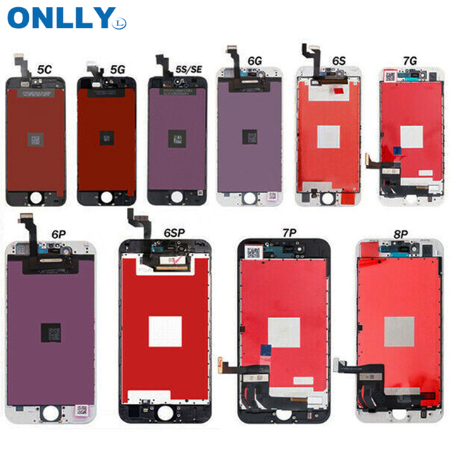 Wholesale Price Screen Replacement 6G 7G 8G LCD Display With Touch Screen Digitizer for iPhone 6 6S 7 8 Plus X