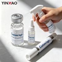 Étiquettes personnalisées en rouleau pour flacons 3ml 5ml 10ml, autocollants résistants aux UV, à l'eau et aux basses températures, avec logo, pour petits flacons de laboratoire