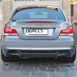 Convient pour la Série 1 E82 2008-2011, diffuseur en fibre de carbone, accessoires de rétrofit - Product Image 3