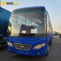 Bus de tourisme de luxe d'occasion à 70 places, manuel, diesel, origine Shandong, norme Euro 2, pour le transport scolaire et d'entreprise