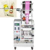 Machine automatique d'emballage de petits sachets pour salade mayonnaise sauce assaisonnement sauce liquide pâte remplissage équipement d'étanchéité