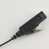 PMLN8341 PMLN8341A Radio bidirectionnelle portable, casque invisible à double fil, bouton PTT pour talkie-walkie MOTOROLA R7 FKP R7 NKP R7A