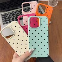 Casing HP INS Simple Wave Point untuk iPhone 14 18 16 17 Pro Max, Pelindung Kulit Anti Benturan, Coque, Penutup Belakang Lembut