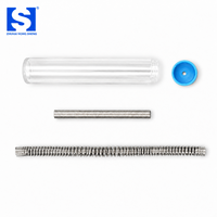 Alambre de Soldadura Sn55/Pb45 de 0.8mm con Núcleo de Resina, Tubo de 8g, Alambre de Soldadura de Estaño y Plomo para Reparación de PCB, Suministro de Embalaje Personalizado OEM