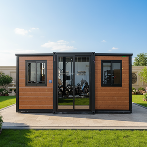 Casa Contenedor Expandible de 20 pies con Doble Ala, Plegable, 37 Metros Cuadrados de Área Interior con Dormitorio, Baño y Cocina - Product Image 1
