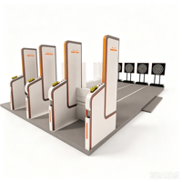 Simulateur de tir à l'arc interactif numérique pour jeux sportifs, machine de jeu d'amusement et de divertissement en salle pour parcs colorés