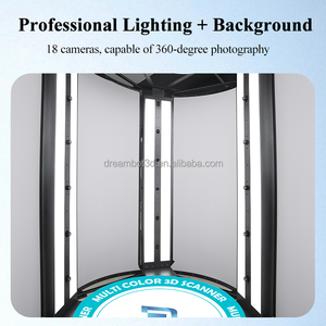 1800W Nhà Máy Dreambot Tốc Độ Cao Quay 12MP Máy Ảnh Đầy Đủ Màu Sắc Nhanh Chóng Quét Ảnh Gian Hàng 3D Cơ Thể Máy Quét Cho Bức Tượng Nhỏ - Product Image 2