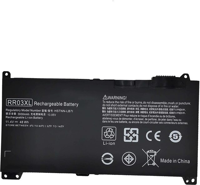 11.4V 48Wh RR03 RR03XL 851610-850 Replacement Laptop Battery for HP ProBook 430 440 450 455 470 G4 Series