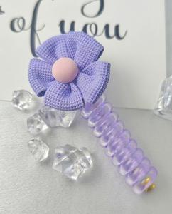 INS filles bandeau de <span class=keywords><strong>cheveux</strong></span> en caoutchouc avec fleur mignonne élastique tressé téléphone <span class=keywords><strong>spirale</strong></span> <span class=keywords><strong>cheveux</strong></span> cravates filles <span class=keywords><strong>cheveux</strong></span> accessoires - Product Image 2