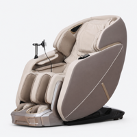 Fauteuil de massage complet inclinable avec soutien ergonomique et cuir écologique, certifié CE/RoHS, bien-être quotidien