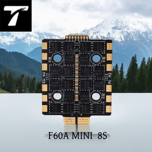 T-MOTOR F60A Mini 4-8S 4-en-1 ESC Brushless 60A Continu 70A en Sauts 36x47mm pour Drone RC FPV Racing Quad - Product Image 1