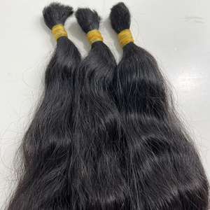 CDYHAIRVN Wholesale Premium Vietnamese Single Donor Raw Human Hair Extensions 8-40 Inch <b>Machine</b> Weft Natural Wavy - Product Image 4