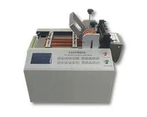 Máquina de corte de tubo de plástico, máquina de corte de tubo de plástico encolhível de pvc