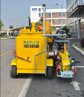 Machine professionnelle d'extrusion thermoplastique MYL-200TE pour la construction de lignes vibrantes et de bandes de signalisation routière