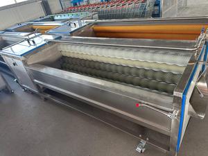 Máquina de lavado y pelado de rodillos de cepillo Industrial comercial de 500 kg/h - Product Image 3