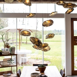 Lámpara Colgante de Cristal de Estilo Nórdico, Lámpara de Lava <span class=keywords><strong>para</strong></span> Isla de Cocina, Comedor, Dormitorio, Bar, Vestíbulo, Casa de Campo - Product Image 2