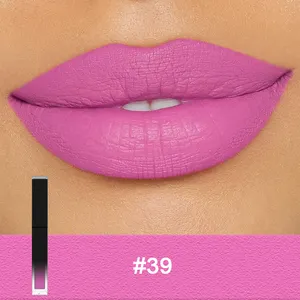 Oem Private Label Custom Colors Lipstick Make Your Own Brand Waterproof Matte Lipstick Long Lasting No Logo Liquid Lipstick