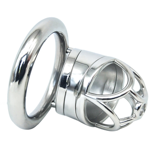 Dispositivo de castidad de metal FRRK pene bloqueado en lujuria pene jaula castidad masculina bloqueo deseo pene jaula juguetes sexuales para hombres - Product Image 6