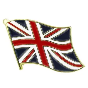GREPAS礼品英国国旗别针英国国旗翻领别针