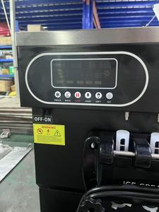 Mềm Phục Vụ Máy Làm Kem 25-28l/H 3 Hương Vị Tự Động Thương Mại Kem Làm Nhà Sản Xuất Maquina De Hellado Cho Kinh Doanh Giá - Product Image 4