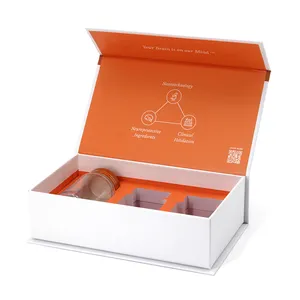 Individuelles Logo luxuriöse magnetische starre Mason-Glas-Pickel-Verpackungsbox Marmeladenglas-Geschenkboxen für Mason-Glas mit EVA-Schaumstoffeinsatz