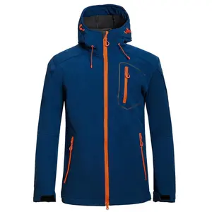 Wasserdichte, atmungsaktive Soft shell jacke für Herren im Freien