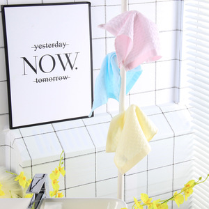 Toallitas cuadradas de algodón para bebés, 27x27 cm, diseño a cuadros, para uso doméstico en bebés - Product Image 4
