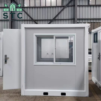 Toilettes et salle de bain préfabriquées portables de 20 pieds avec lavabo, douche, WC, séparation humide/sèche pour hôtel, camping, utilisation en extérieur