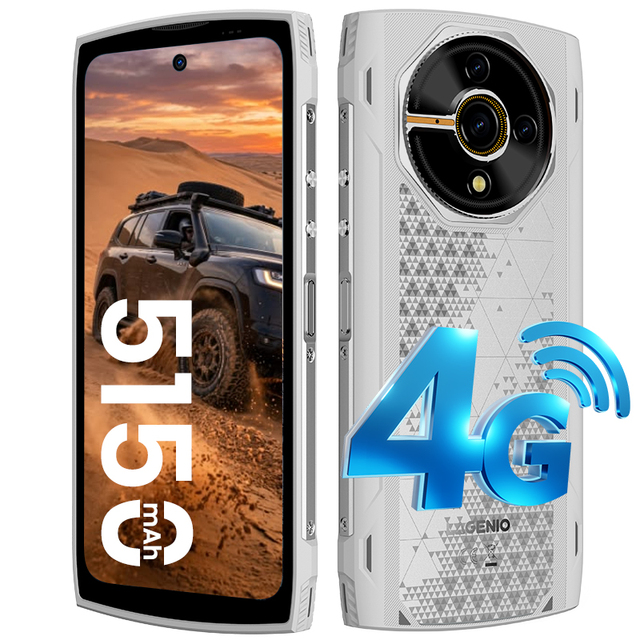 LAGENIO Panther2 4G LTE GSM 6.7" LCD 120Hz IP68/IP69K Waterproof Rugged Phone with NFC/GPS/SOS 12GB+128GB