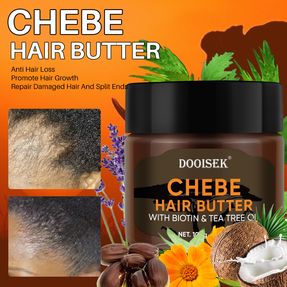 Mantequilla del pelo del chebe