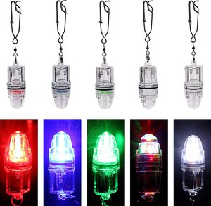 Lampe LED multicolore de haute qualité, lumière IP68, leurre de pêche en <span class=keywords><strong>eau</strong></span> profonde pour attirer les poissons, couleurs émettrices jaune, vert et bleu - Product Image 2