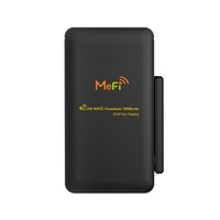 G4 PRO 4G Carte SIM compatible MIFI WiFi6 Charge rapide 22,5W Batterie externe portable 10000mAh avec pare-feu et VPN intégrés