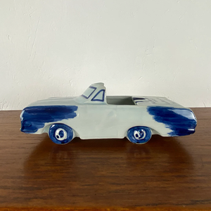 Cendrier de voiture en céramique bleu <span class=keywords><strong>vintage</strong></span> Delfts Blauw, cendrier de voiture personnalisé, cendrier créatif pour cigares - Product Image 2