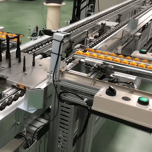 อุปกรณ์สายพานลำเลียงแบบเคลือบผงความเร็วสองเท่ารุ่นใหม่ - ระบบอัตโนมัติอิเล็กทรอนิกส์แบบกลุ่มสามจุดควบคุมด้วยลม - Product Image 1