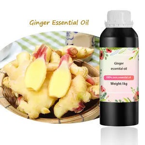 High Concentrate Essential 100% Pure Ginger Essential Oil Hair Aromatherapy Potent Formula Organic For Skin