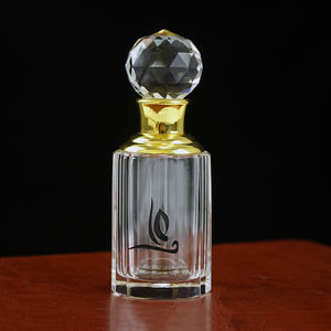 Garrafa de vidro vazia com 12 prismas, venda quente de garrafa com cristal vazio recarga de perfume para mulheres - Product Image 4