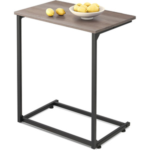 C-a forma di <span class=keywords><strong>tavolino</strong></span> piccoli tavolini per divano, ampio divano tavolo che scorre sotto, computer portatile tavolo Snack per soggiorno - Product Image 5