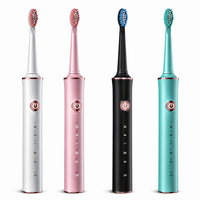 Brosse à dents électrique sonique tendance, rechargeable, 5 modes, étanche IPX7, chargement USB, minuteur intelligent, soins dentaires, usage domestique