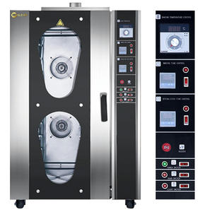 En Acier inoxydable Baker Haute Qualité 10 Plateaux À Gaz Commerciale à Air Chaud-Four À Convection - Product Image 5