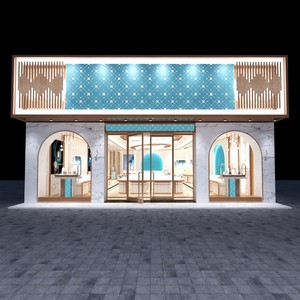 Vitrine de luxe personnalisable en verre trempé et acier inoxydable avec éclairage LED pour la présentation de bijoux - Product Image 4