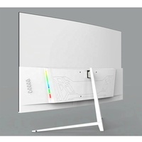 Vente en gros OEM PC de bureau complet 1080P ordinateur 21.5 pouces 24 pouces écran incurvé LCD moniteur PC FHD sans cadre