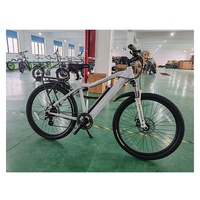 Sepeda listrik MTB 26 inci atau 27.5 ", sepeda listrik 250W 500W dengan baterai tersembunyi pit