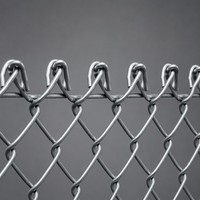 Valla Deportiva Profesional de Malla de Alambre Galvanizado Resistente a los Rayos UV y Ecológica, Malla de Diamante Recubierta de PVC de Alta Visibilidad para Escuelas