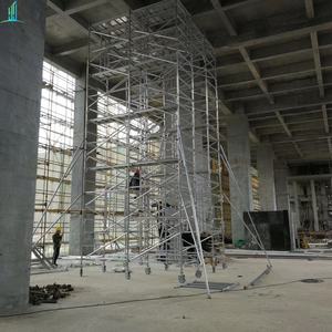 Tour d'échafaudage en aluminium 4m 8m 10m 12m 20m Système d'échafaudage Tour d'échafaudage en aluminium - Product Image 3