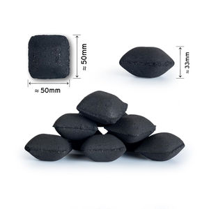 Briquettes หมอนถ่านเปลือกมะพร้าวธรรมชาติทั้งหมดสีดำ - Product Image 2